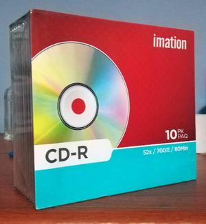 Cdr Imation, 700 Mb X 10 Unid