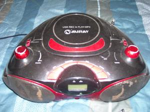 Radio portatil Miray lector de cd,mp3,Amfm,pantalla digital