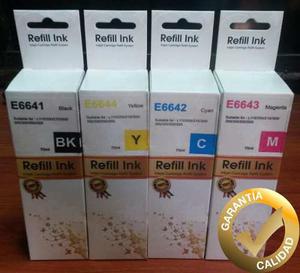 Remate Epson T664 Refill Ink L200/l355/l365/l550/l800