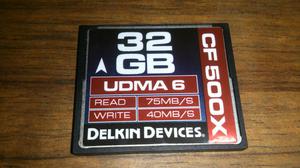 Vendo Memoria de 32 Gb Compact Flash.