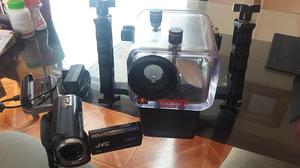 Camara Filmadora JVC Everio 60Gb con caja Ikelite