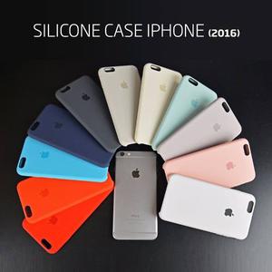 Funda Case Iphone Se, 5s, 6, 6s, 6s Plus Silicona Apple Oem