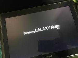 Galaxy Note 10.1 para repuesto, no funciona