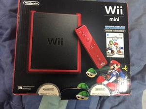 Mini Wii En Caja Como Nuevo + Mario Galaxy 2