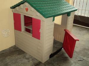 casita cabaña para niños little tikes casa de juegos no