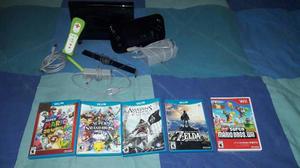 Consola Wii U Con 5 Juegos