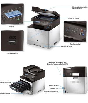 Impresora Laser color Samsung Multifuncional Pro xpress