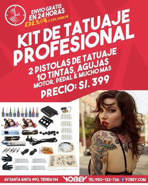 Kit Completo de Tatuaje Profesional
