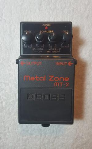 Pedal Efecto De Guitarra Boss Metal Zone Mt-2