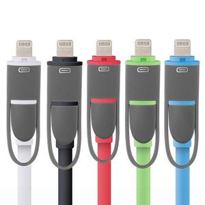 USB Cable 2 in 1 V8 Iphone