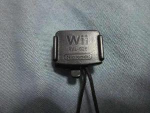 Wii Motion Plus Negro Original Tapa