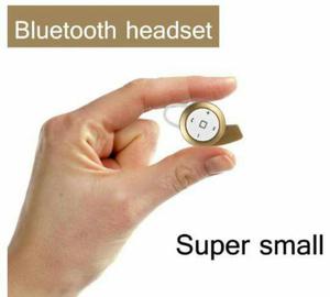 Audifono Mini Gold Bluetooth