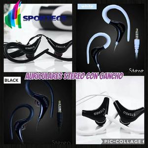 Auriculares Stereo Con Gancho ¡OFERTA!
