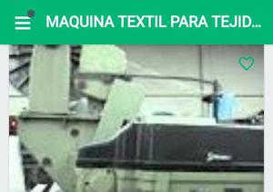 Maquina Textil Tejedora de Toallas