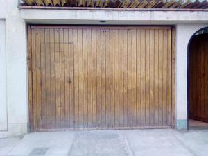 Remato puertas de Garage de Pino y CAoba