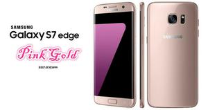 S7 Edge Color Exclusivo Pink Gold