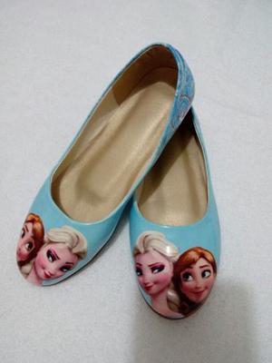 Zapatos Frozen Para Niña Talla  Luna