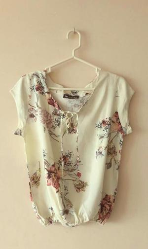 Blusa Mujer Flores