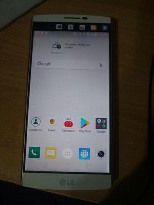 LG V10 blanco 64gb 4G LTE libre de operador con detalle.