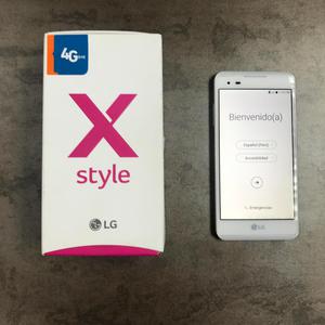 LG X Style Blanco Nuevo en caja, con Garantia