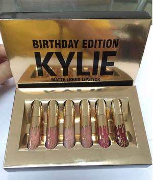 Labiales Kylie Birthday Edition Set Jenner Lip Kit Matte