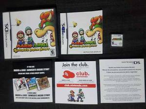 Mario Y Luigi Browsers Juego Nintendo Ds Completo