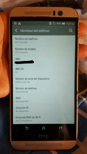 Smartphone Htc One M9 Detalle Remato
