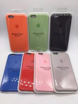 Protector Silicona Case Iphone 6, 7 Y Plus En Caja
