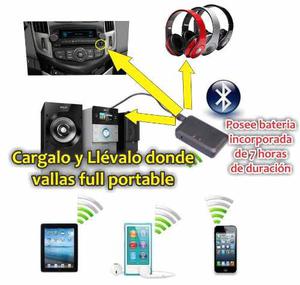 Bluetooth Para Equipo Sonido, Auto, Audifonos, Etc C/bateria