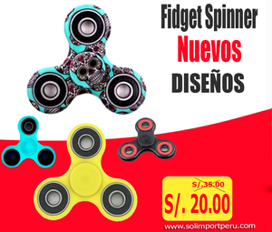 Fidget Spinner Nuevos Diseños
