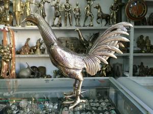 Gallo en Bronce