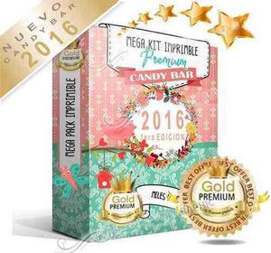 Mega Kit Imprimible Premium Candy Bar +regalos Ofertahoy