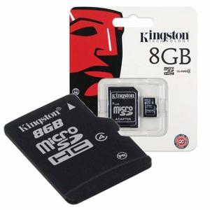 Memoria Sd 8 Gb Kingston + Bonus