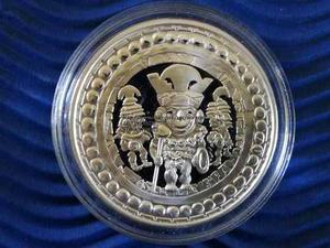 Moneda Plata Señor Sipan.