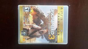 SE VENDE JUEGO PLAY3 UNCHARTED 3
