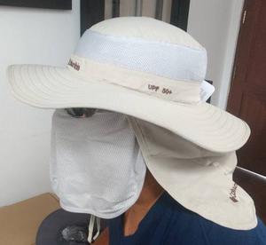 Sombrero De Pesca Columbia Con Proteccion Solar Y Cubre Cara