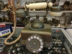 Telefono Antiguo en Bronce