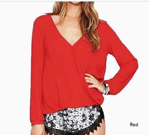 BLUSA CUELLO V