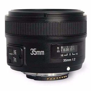 Lente Yongnuo 35mm F2 Para Nikon Dx Fx. Nuevo En Caja.