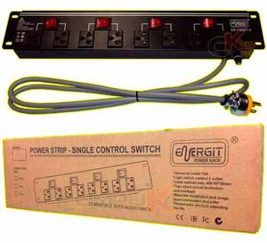 Supresor De Pico Power Rack 8 Tomas Energit Rackeable 1.50mt
