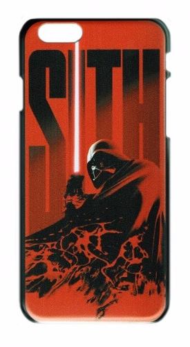 Case Funda Star Wars - Iphone 6 6s Modelo Red Sith Darth Vad