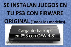 JUEGOS PS3 INSTALACION