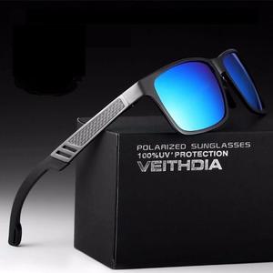 Lentes De Sol Polarizado Uv400 Gafas Aluminio Veithdia Hd