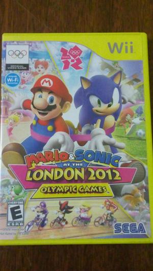 Mario Sonic London  Nintendo Wii