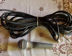 Microfono Shure Clásico 15 Mts de Cable.
