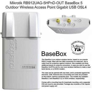 Mikrotik Base Box 5 (rb912uag-5hpnd-out) Wisp