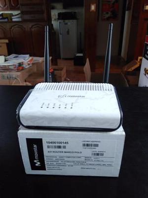 Router Adsl Marco Polo Nuevo Wifi Repetidor + 2 Lan