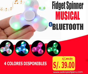 Spinner Musicales Bluetooth