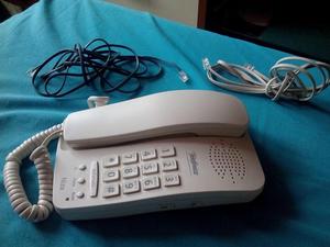 Telefono muy coservado operativo color blanco
