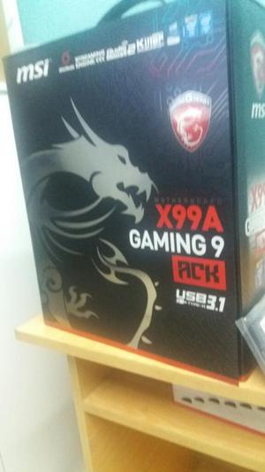 Vendo Placa Madre Msi X99a Gaming 9ack
